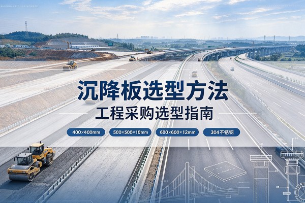 太白沉降板选择方法