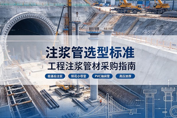 太白注浆管选型标准
