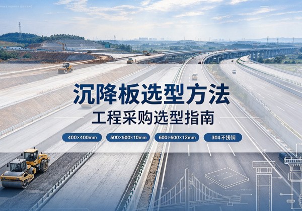 太白沉降板选择方法